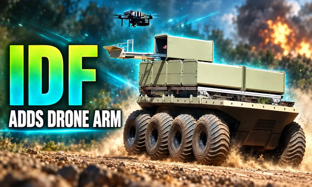 IDF unmanned systems AI fourth branch Hanukkah