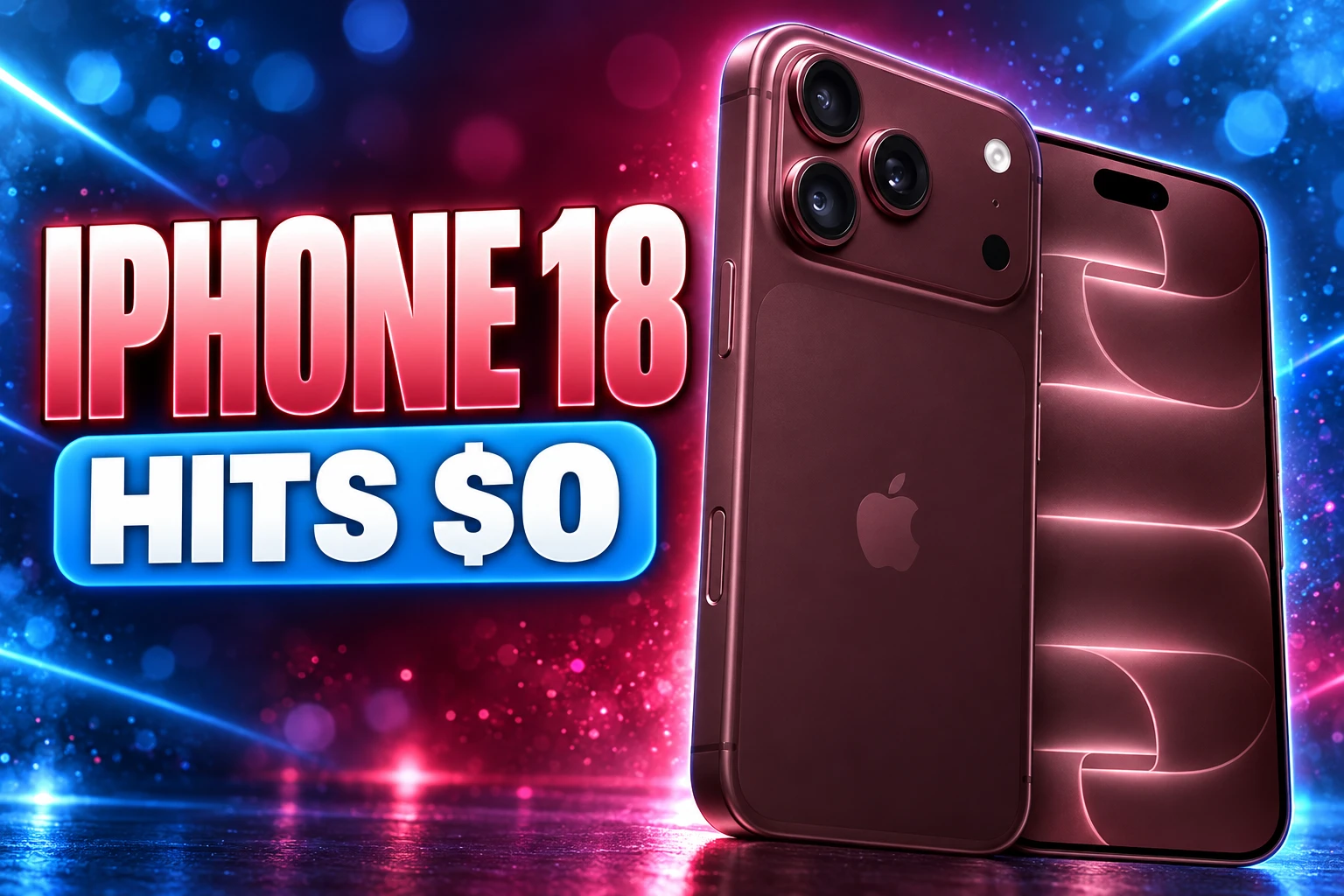 iPhone 18 Pro preorder deals $1,200 carrier credits