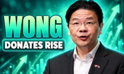 Lawrence Wong donates Singapore PM pay rise