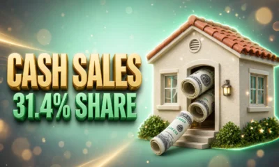Realtor.com cash home sales 31.4 percent early 2026