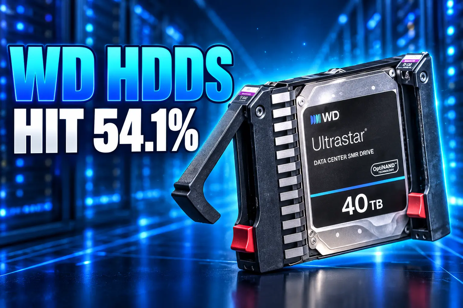 Western Digital Q4 cloud HDD 54.1% gross margin