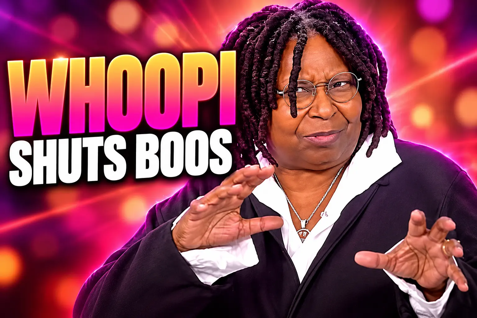 Whoopi Goldberg shuts down Ted Cruz boos The View
