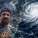 Tropical Storm Edouard landfall near Johnson Bayou