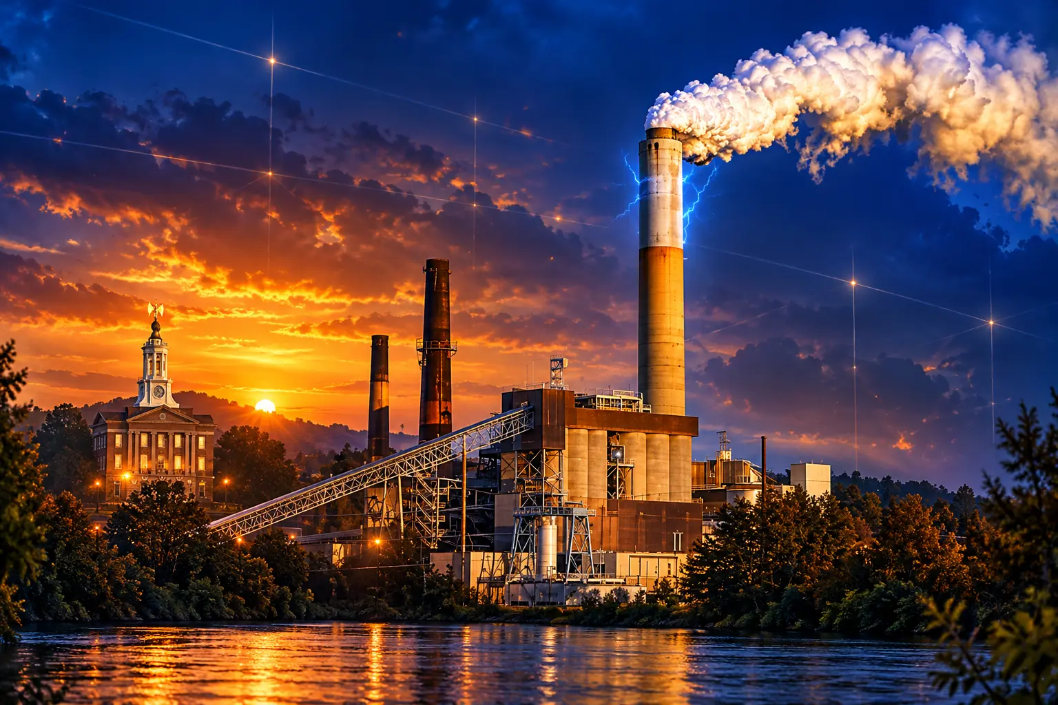 Bow Merrimack Station 350-megawatt data center study