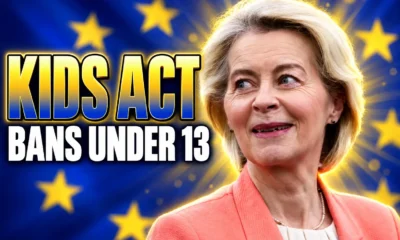 EU Kids Act social media ban for children under 13