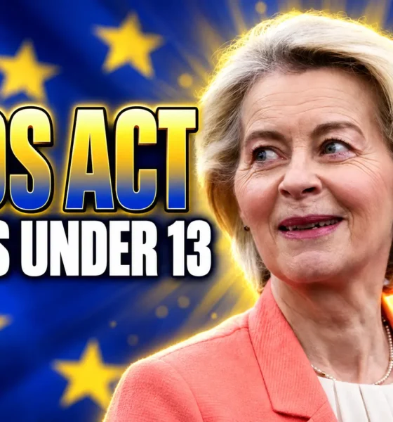 EU Kids Act social media ban for children under 13