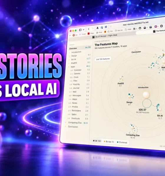 MacStories iOS 27 review extras for Club members