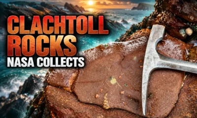 NASA Clachtoll Scotland rocks Mars reduction spots