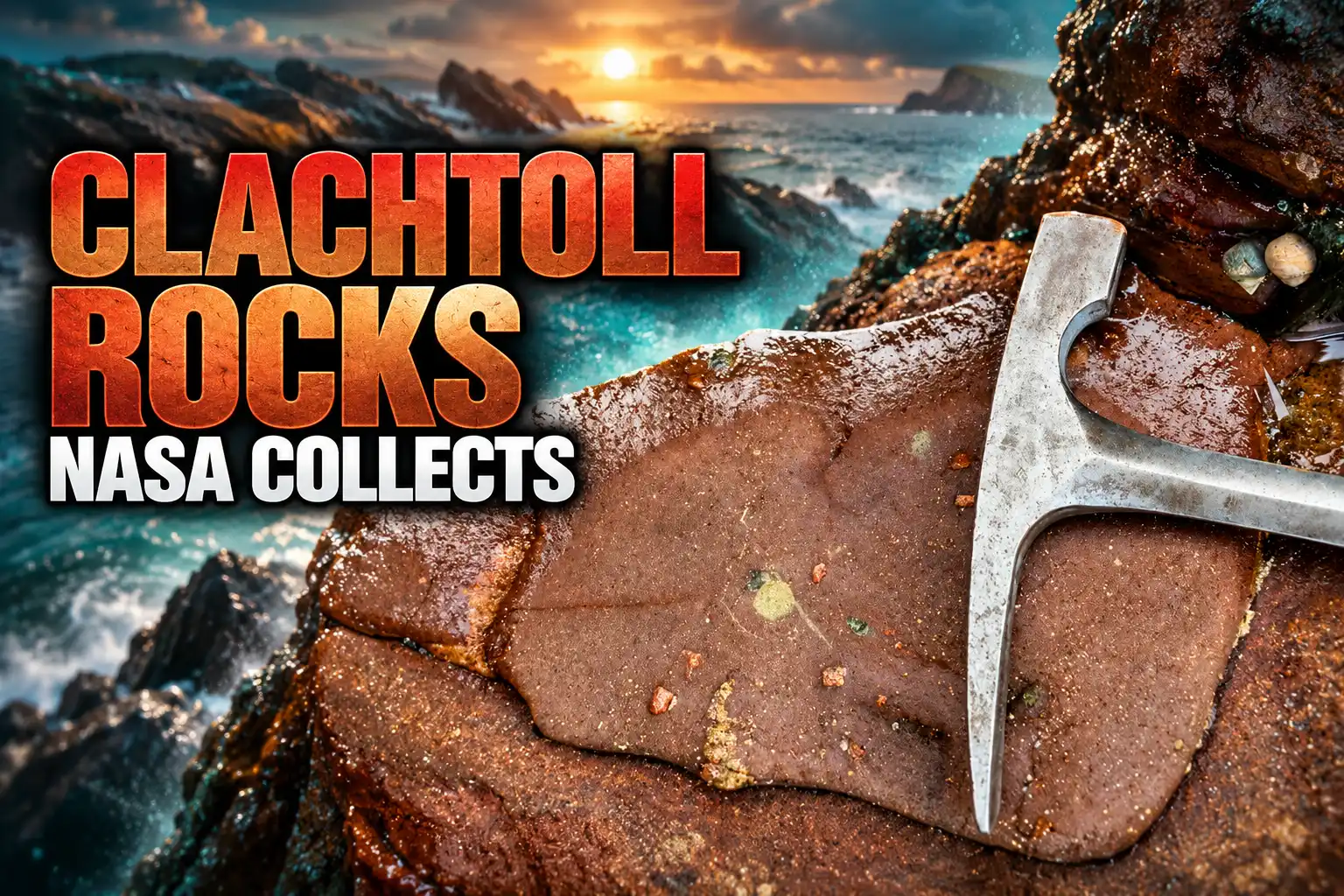 NASA Clachtoll Scotland rocks Mars reduction spots