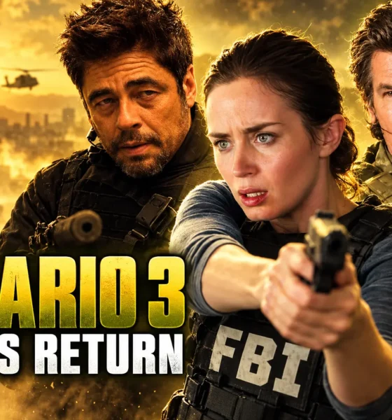 Sicario 3 Emily Blunt Brolin del Toro return